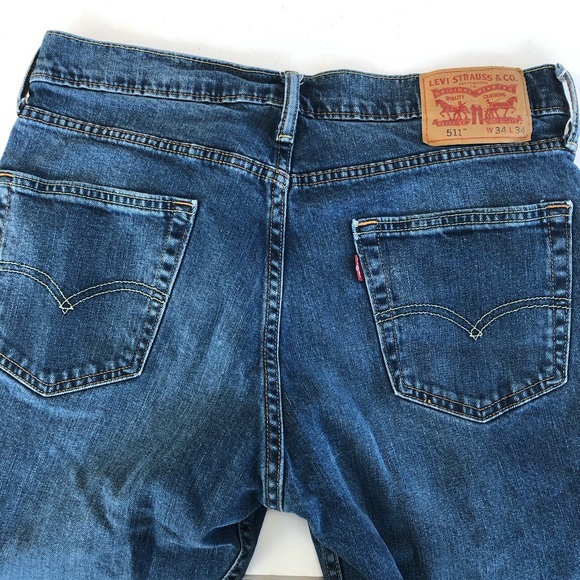 Levi's Other - Levi’s 511 traditional blue denim jeans